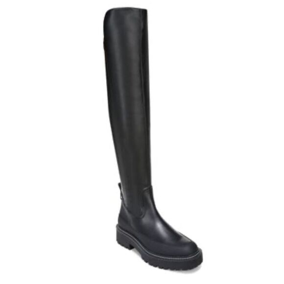 Revolve Sam Edelman Lerue Over The Knee Tall Lug Boots - Picture 1 of 13